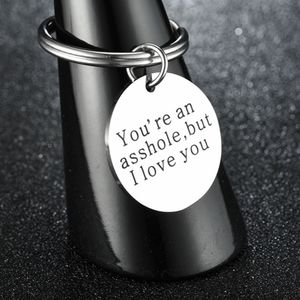 ‼️CLEARANCE PRICE FIRM🎉Restocked🎉😂You're an asshole but I love you Keychain😂